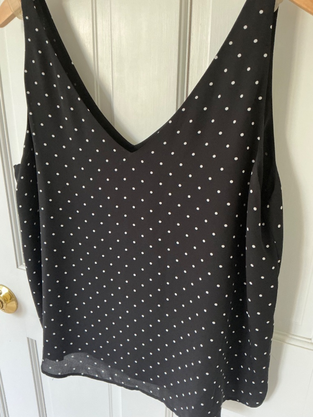 Lined polka dot cami blouse - Picture 3 of 3